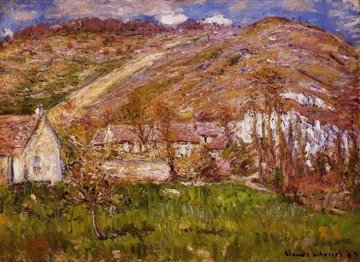 Claude Monet The Hamlet of Falaise near Giverny